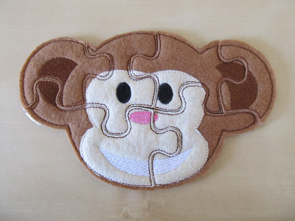 Monkey Face Puzzle Game ITH