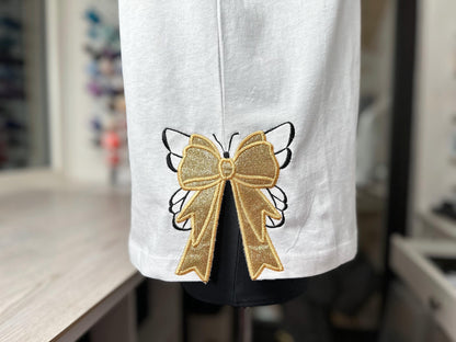 Butterfly And Bow Applique