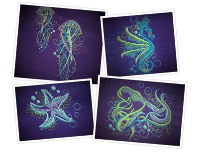 Sea Life Awesome Shadow Set