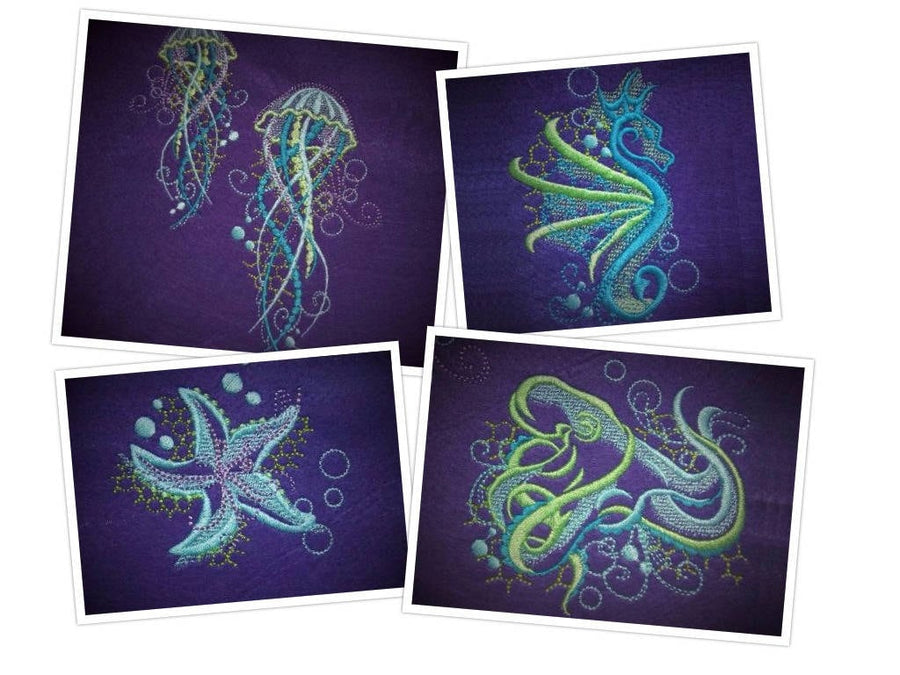 Sea Life Awesome Shadow Set