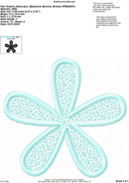 Encanto Mini Delicate Flower and Leaf Set