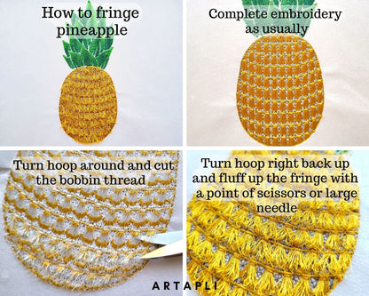 Fringed Summer Pineapple Fruit