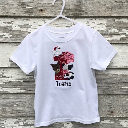 Farm Animals Birthday Number 1