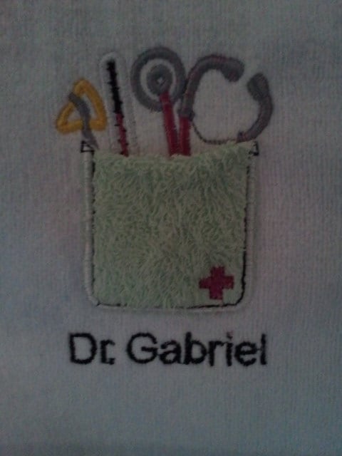 Doctor Therapist Genuine Pocket ITH