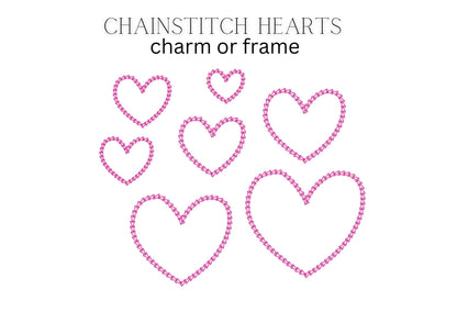 Quick Light Chain Stitch Heart
