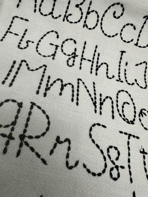 Must Have Hand Stitch Effect Font