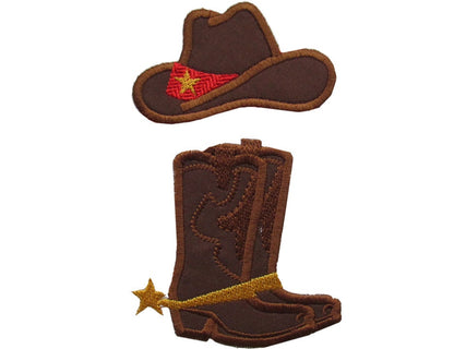 Cowboy Cowgirl Hat and Boots