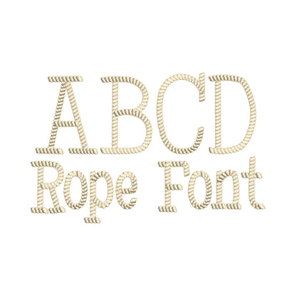 Rope Stitch Font