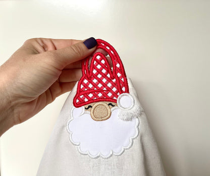 Christmas Gnome Towel Topper Set of 2