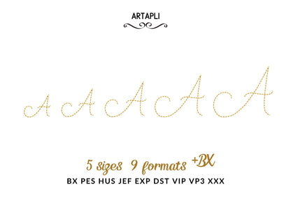 Bean Stitch Mini Line Font