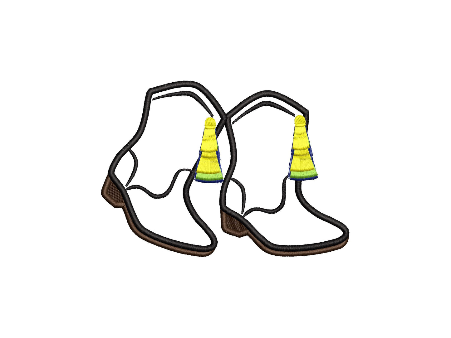 Dancing Mardi Gras Boots Festival Carnival