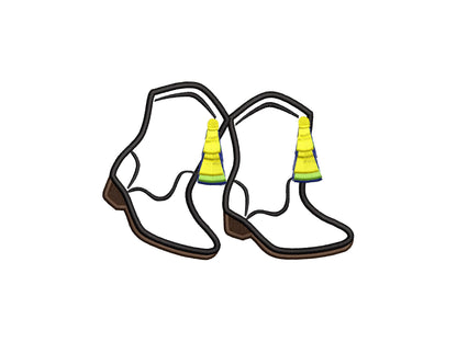 Dancing Mardi Gras Boots Festival Carnival