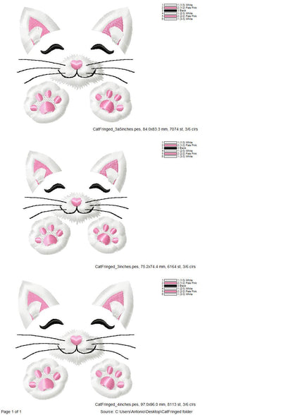 Little Fringed Kitty Cat