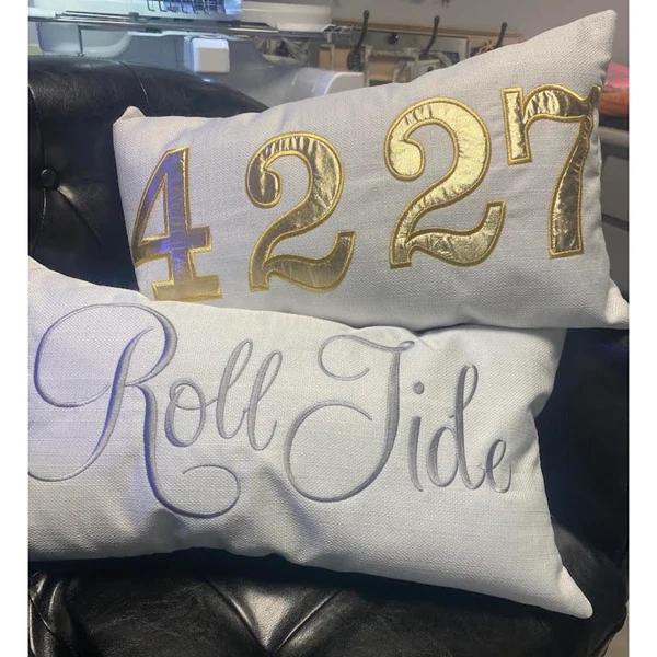 Classic Birthday Numbers Applique