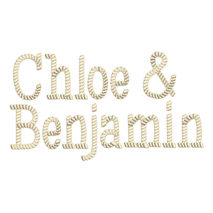 Rope Stitch Font