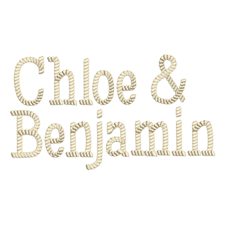 Rope Stitch Font