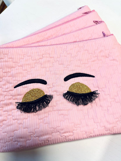Glitter Shadows Fringed Eyelashes Doll Eyes