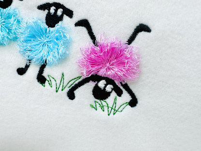 Fringed Funny Sheep Lamb 6