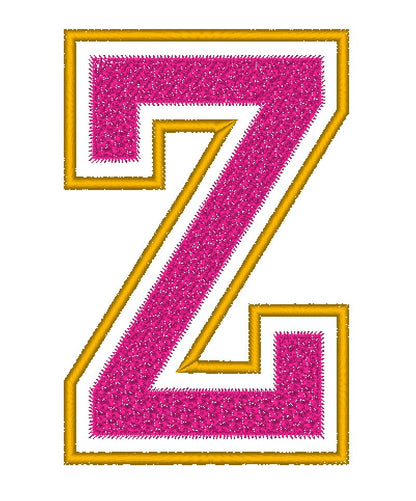 Faux Chenille Sororities Fraternities Greek Font