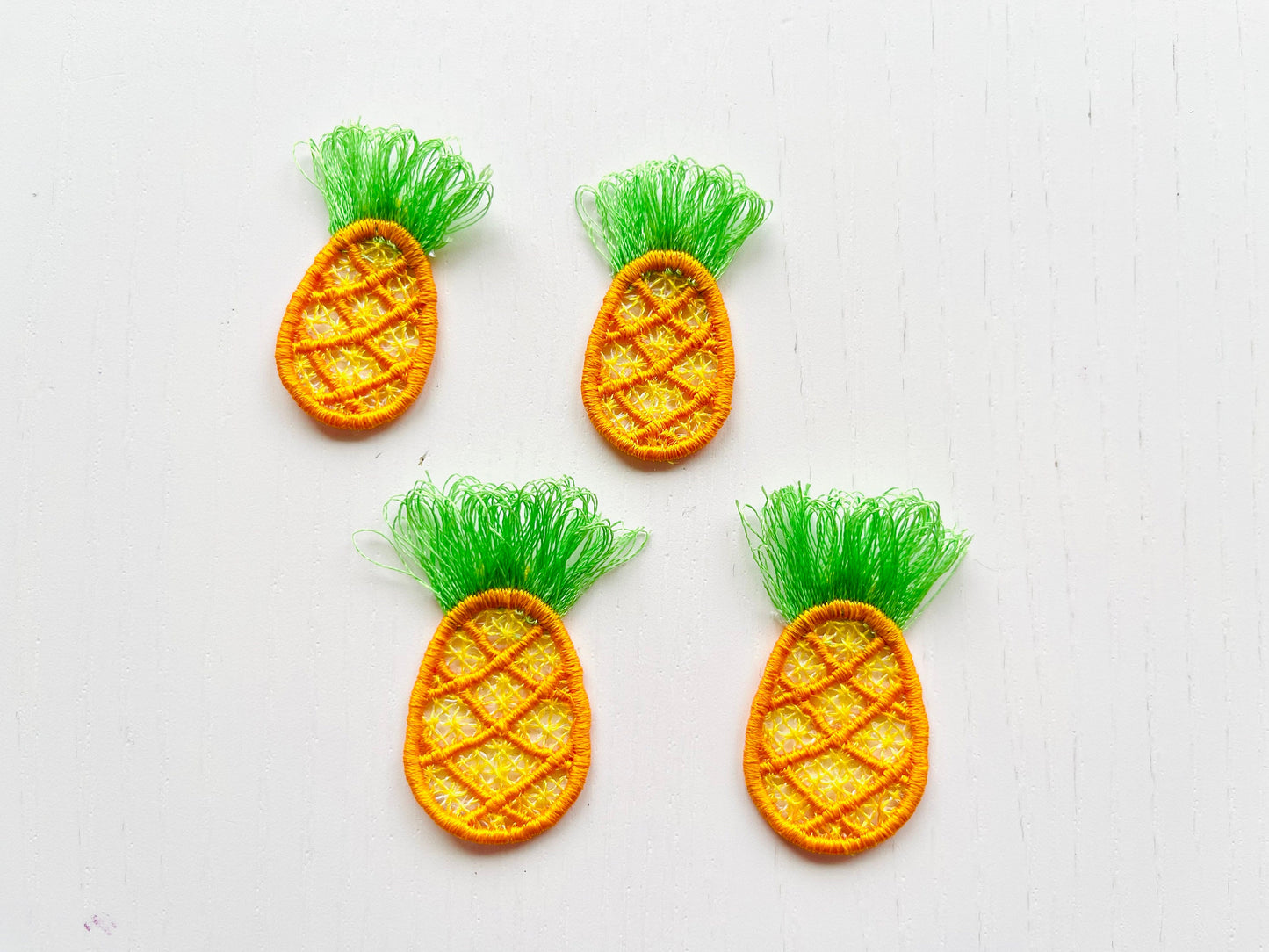 Fringed Pineapple Earrings FSL