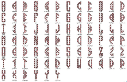 Fall Pumpkin Oval Circle Monogram Font