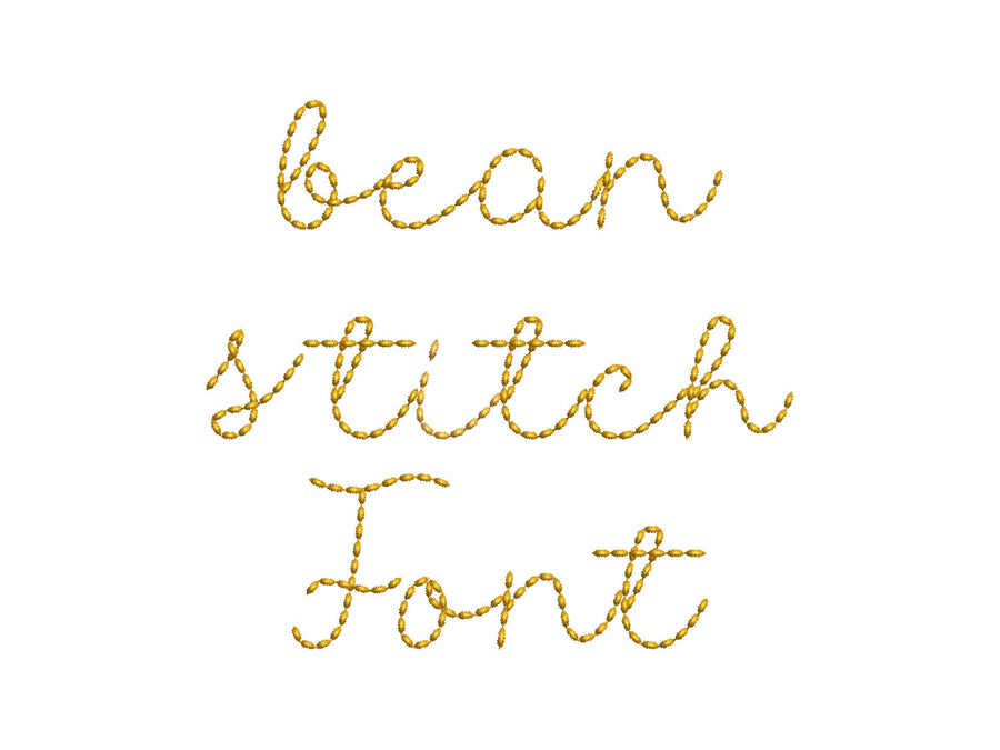 Bean Stitch Handwritten Font