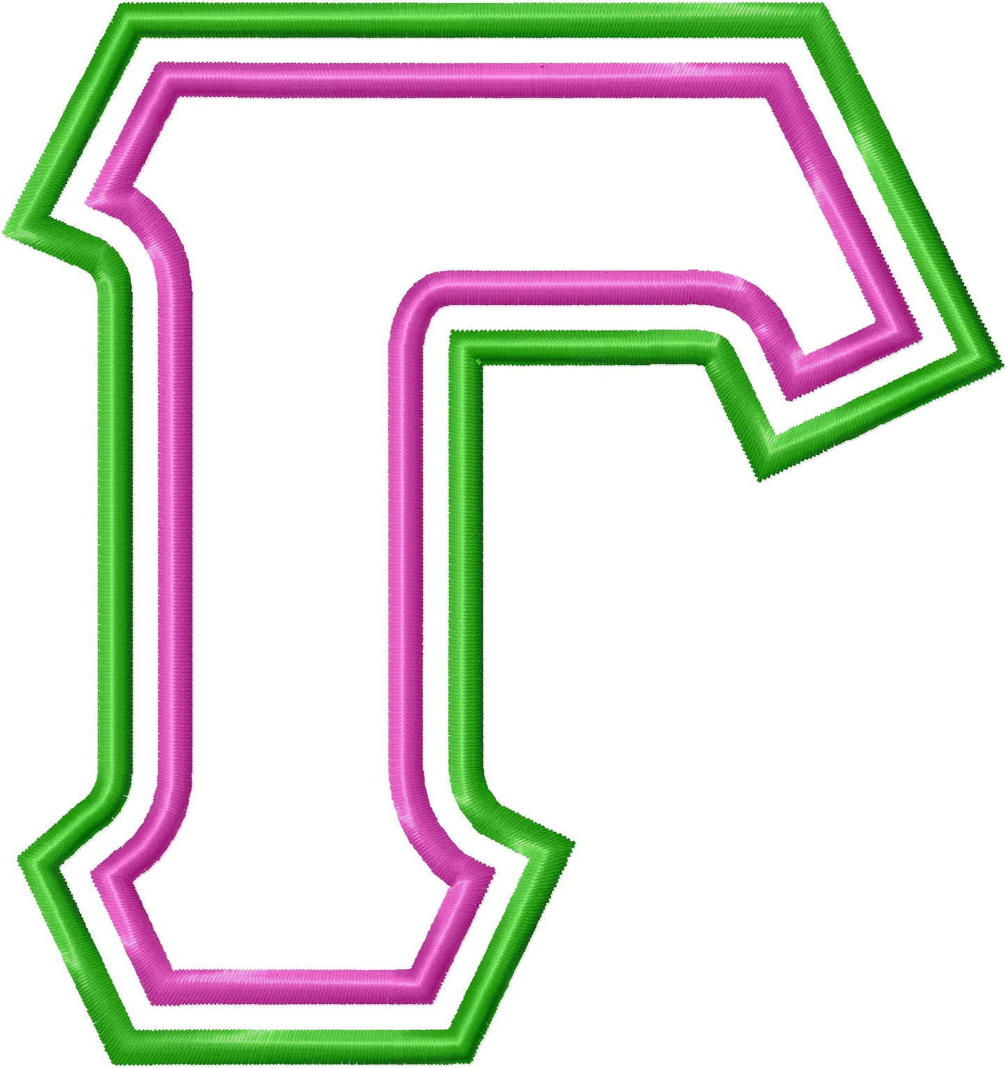 Sororities Greek 2 Layers Font