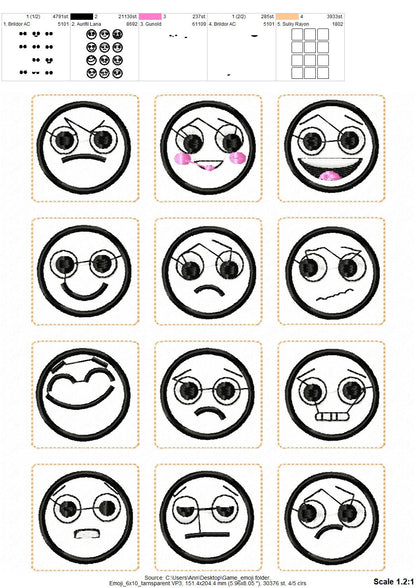 Memory Game Happy Faces ITH
