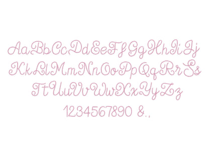 Swirl Handwritten Chain Font