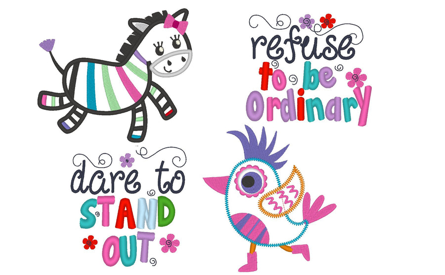 Zebra and Bird Baby Set