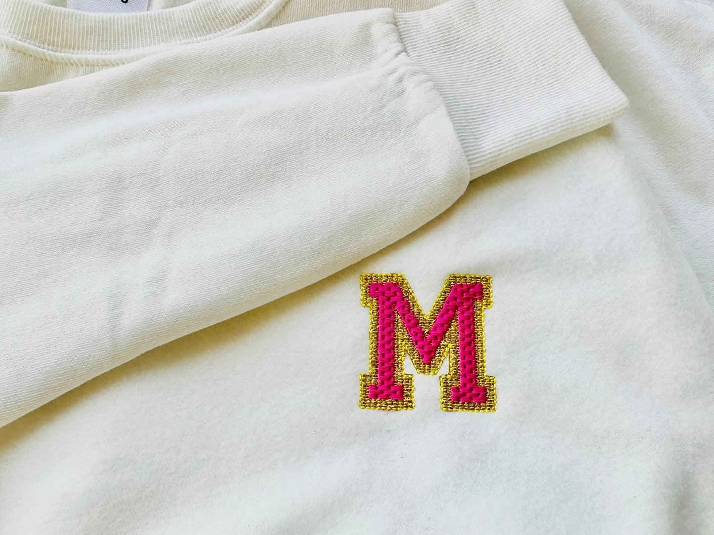 Waffle Glitter HTV Vinyl Sport Font