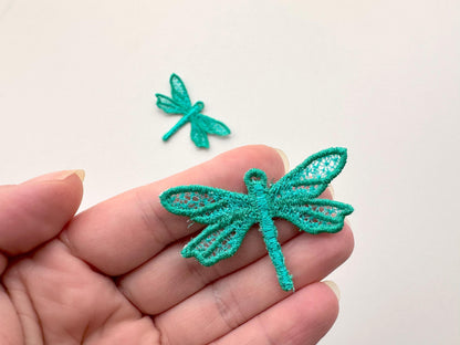 Dragonfly Earrings or Charm FSL