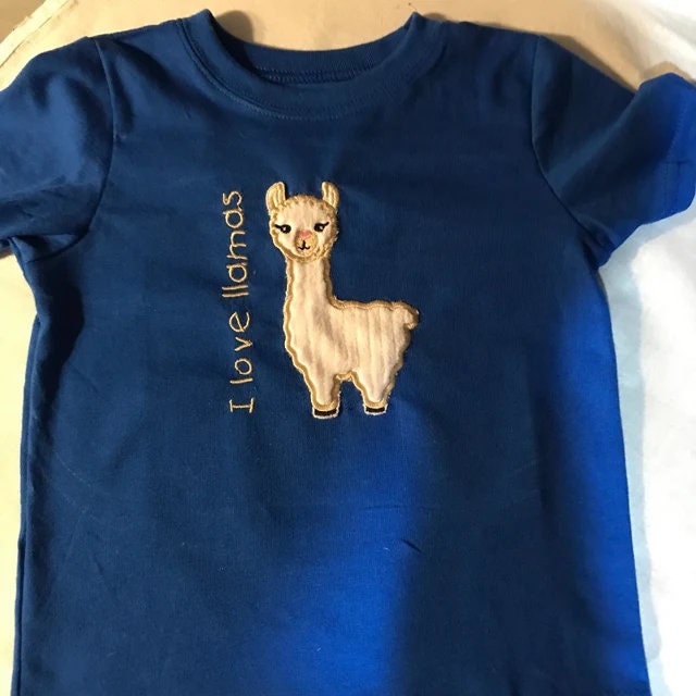 Llama Alpaca Applique