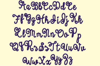 Big Extra Fringed Handwritten Font