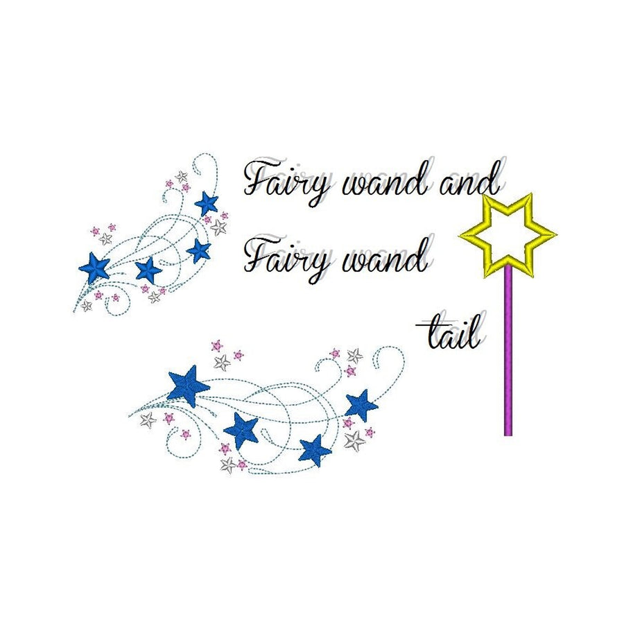 Fairy Wand and Sparkle Tail