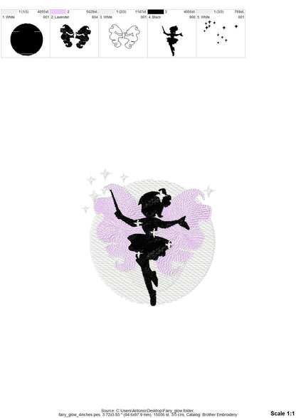 Magic Fairy Little Girl
