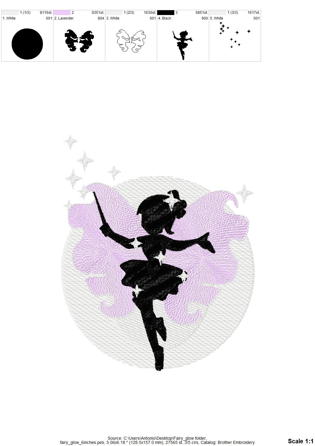 Magic Fairy Little Girl