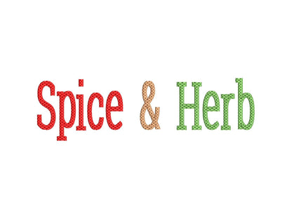 Block Narrow Waffle Textured Font