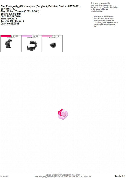 Accent Mini Rose Set