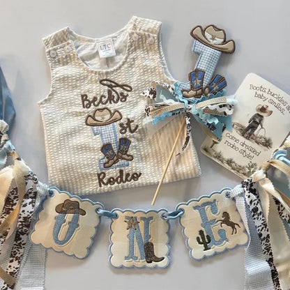 Cowboy Birthday Number ONE 1