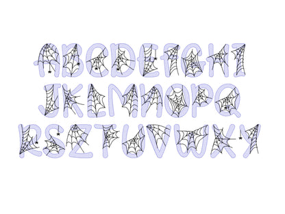 Spiderweb Font