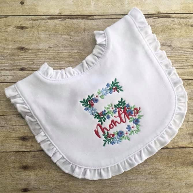 Country Floral Numbers