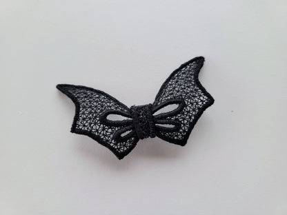 Halloween Bat Wings Bow FSL