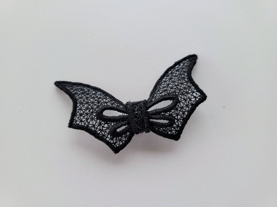 Halloween Bat Wings Bow FSL