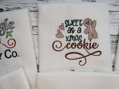 Christmas Kitchen Kids Baking Cookies Set