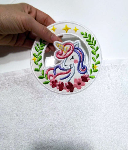 Unicorn Towel Hanging Hole Topper ITH