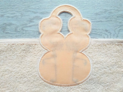Flamingo Towel Hanging Hole Topper