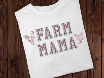 Gingham Block Font Applique Checkered Alphabet