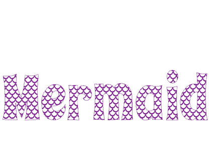 Scalloped Mermaid Font