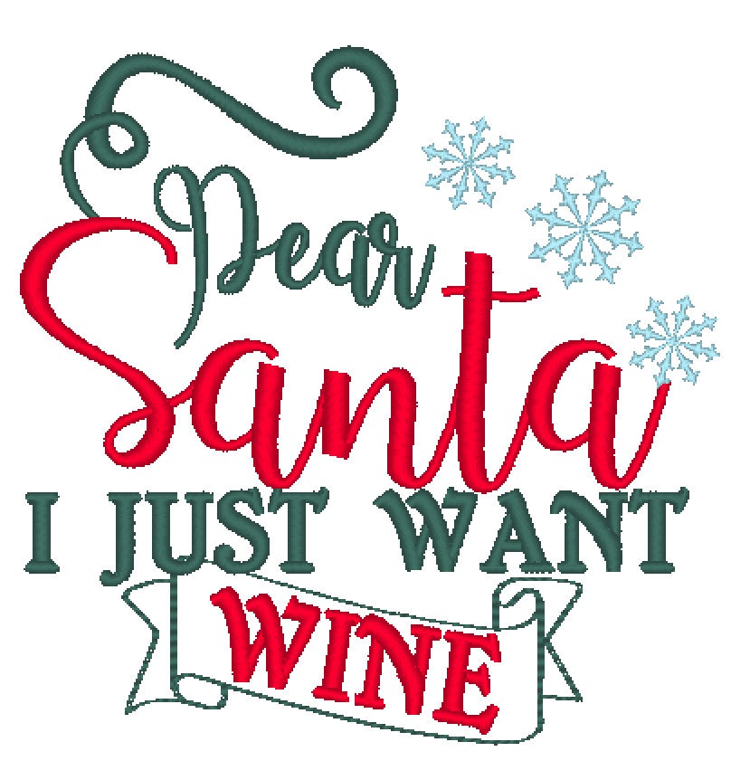 Christmas Wine Lovers Kitchen Set